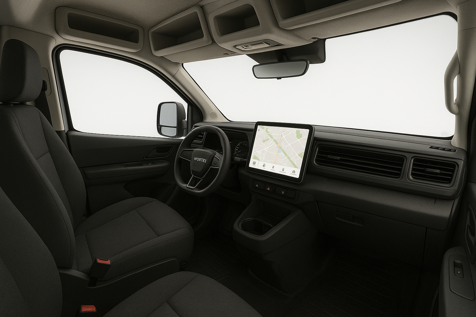 WORTIX connected vehicle interior